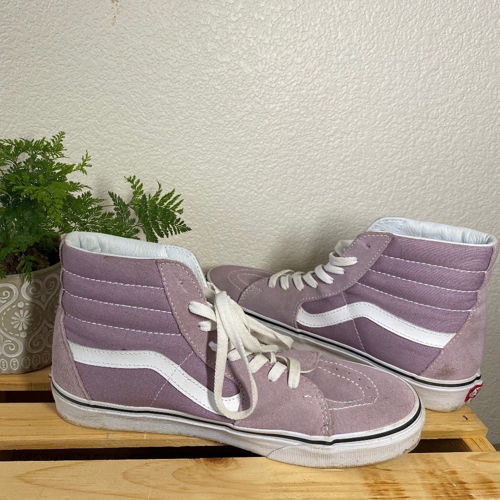 Purple SK8-Hi Vans